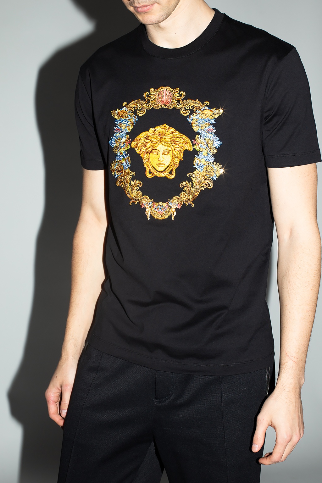 Versace Medusa head T-shirt | Men's Clothing | Vitkac